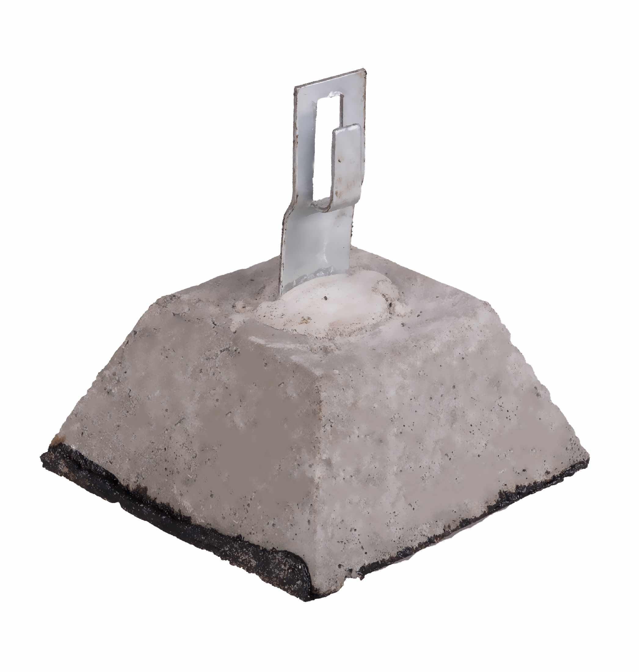 Wspornik betonowy na papie
